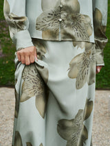 Neo Noir Bovary Misty Orchid Skirt - Smoke Green