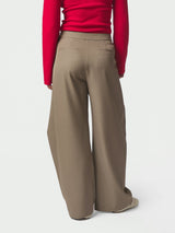 Neo Noir Zanya Structure Pants - Taupe