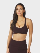 Neo Noir Ea String Top - Burgundy