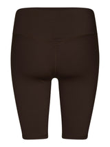 Neo Noir Lea Wrap Shorts - Chocolate Brown