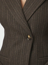 Neo Noir Bowie Stripe Blazer