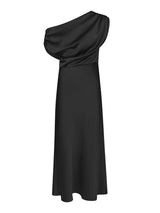 Neo Noir Lilith Heavy Sateen Dress - Black