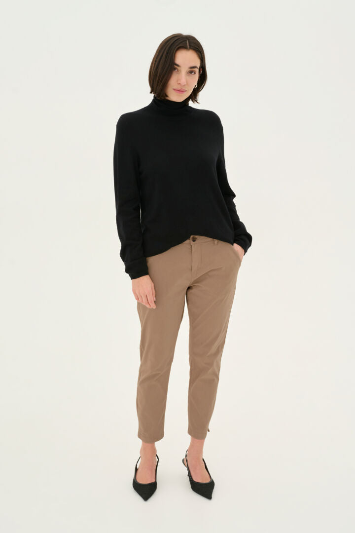 Cultue Brita Cropped Pants - Dune