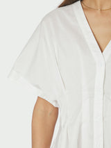 Neo Noir Adamma Poplin Blouse - White