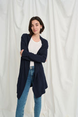 Pre Order Annemarie Long Cardigan - Navy