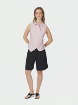 Neo Noir Celest Check Top - Light Pink