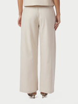 Neo Noir Essiall Linen Pants - Creme