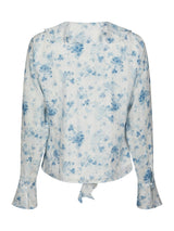 Neo Noir Anika Fleur Blouse - Blue Floral