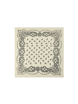 Neo Noir Adelina Paisley Knit Scarf - Off White