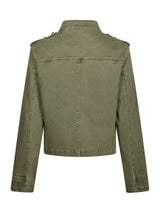 Neo Noir Sivena Denim Jacket - Army