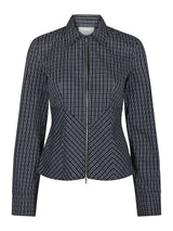 Neo Noir Cathy Zip Shirt - Black