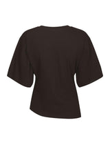 Neo Noir Alira Boxy Tee - Dark Brown