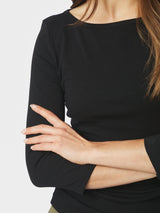 Neo Noir Thyra Jersey Blouse - Black