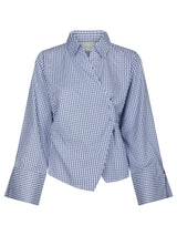 Neo Noir Fenli Check Shirt - Blue