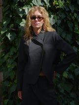 Neo Noir Tiria Slim Pinstripe Blazer