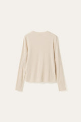 Noella Lidie Top - Oatmeal Melange
