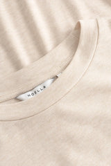 Noella Lidie Top - Oatmeal Melange