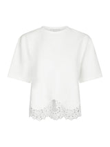 Neo Noir Iria Lace Tee - White