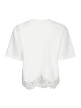 Neo Noir Iria Lace Tee - White