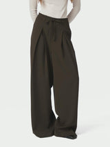 Neo Noir Eddina Woven Pants - Dark Brown