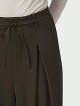Neo Noir Eddina Woven Pants - Dark Brown