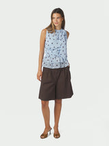 Neo Noir Ansol Big Dot Top - Light Blue