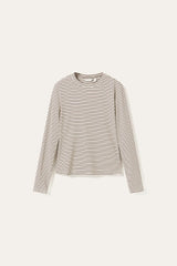 Noella N-Lidie LS Top - Offwhite Stripe