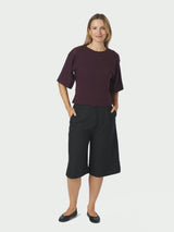 Neo Noir Rima Solid Shorts - Black