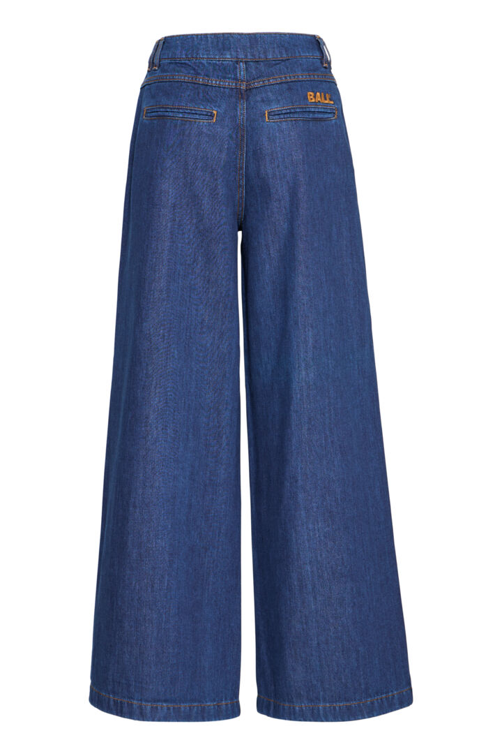 Ball Wilma Wide Jeans - Medium Blue