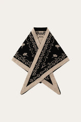 Noella Neomi Scarf - Sand Black Mix