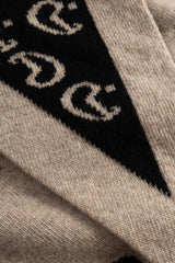 Noella Neomi Scarf - Sand Black Mix