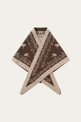 Noella Neomi Scarf - Sand Brown Mix