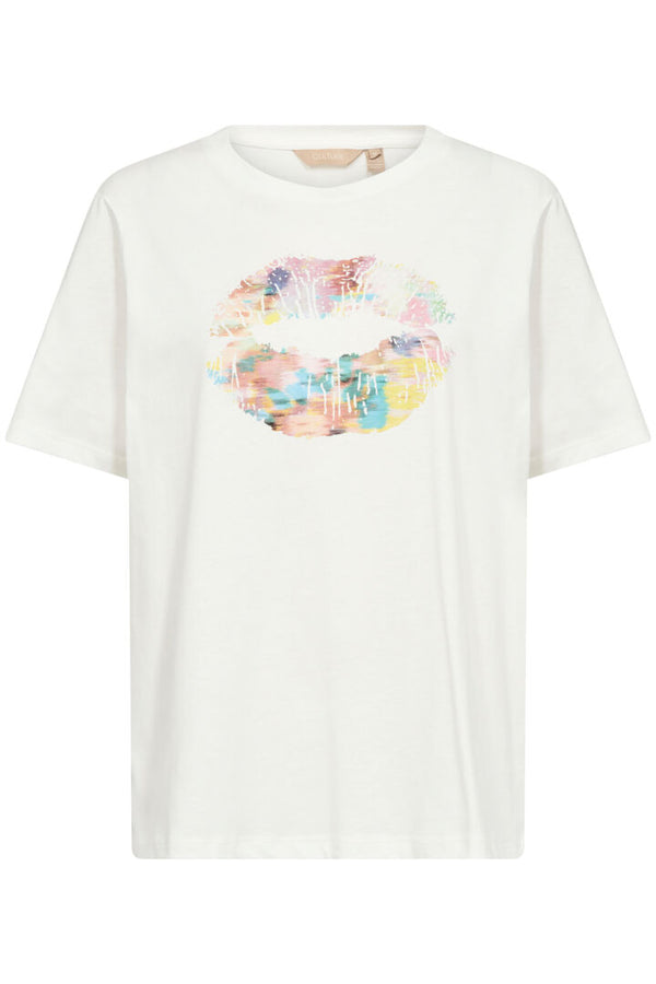 Culture Temo Amora T-shirt - Spring Gardenia