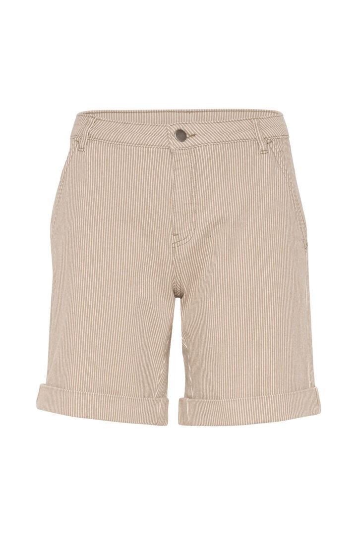 Culture Milky Shorts - Dune/White Stipe
