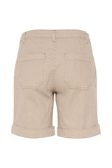 Culture Milky Shorts - Dune/White Stipe