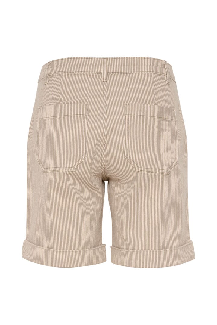 Culture Milky Shorts - Dune/White Stipe