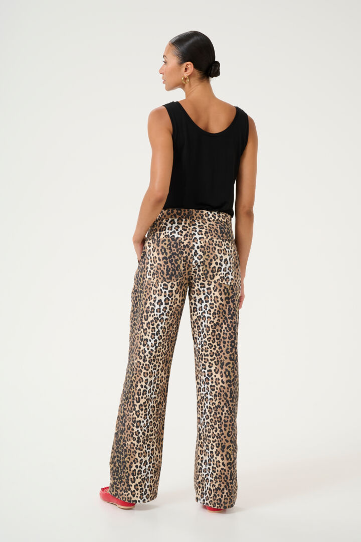 Culture Fenna Brita Pants - Leopard