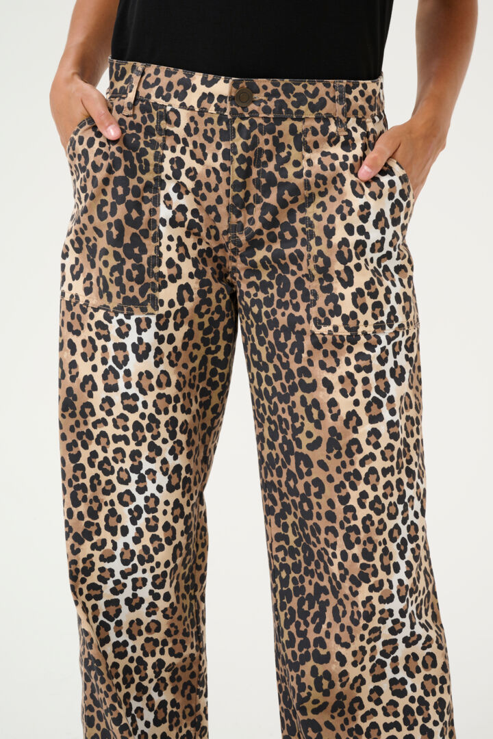 Culture Fenna Brita Pants - Leopard