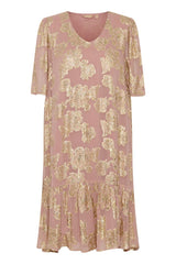 Culture Floi Dress - Pale Mauve