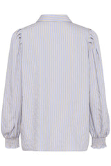 Culture Any Blouse - Blue/Green Stripe