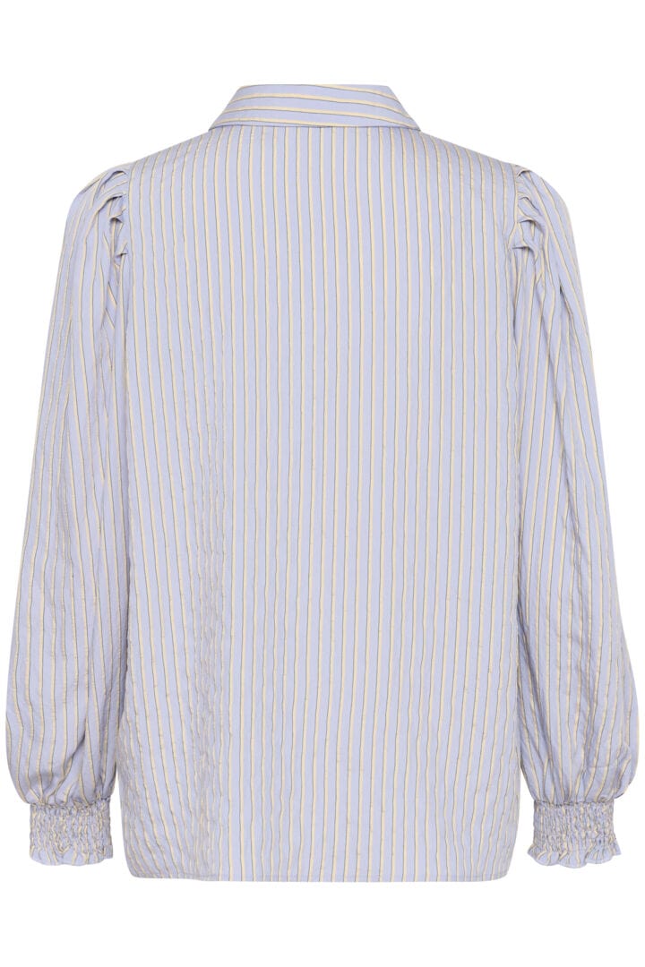 Culture Any Blouse - Blue/Green Stripe