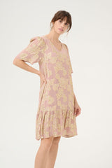 Culture Floi Dress - Pale Mauve
