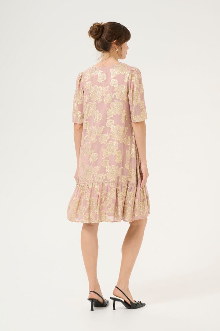 Culture Floi Dress - Pale Mauve