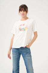 Culture Temo Amora T-shirt - Spring Gardenia