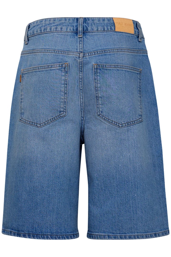 Pulz Brenda Shorts - Medium Blue Den