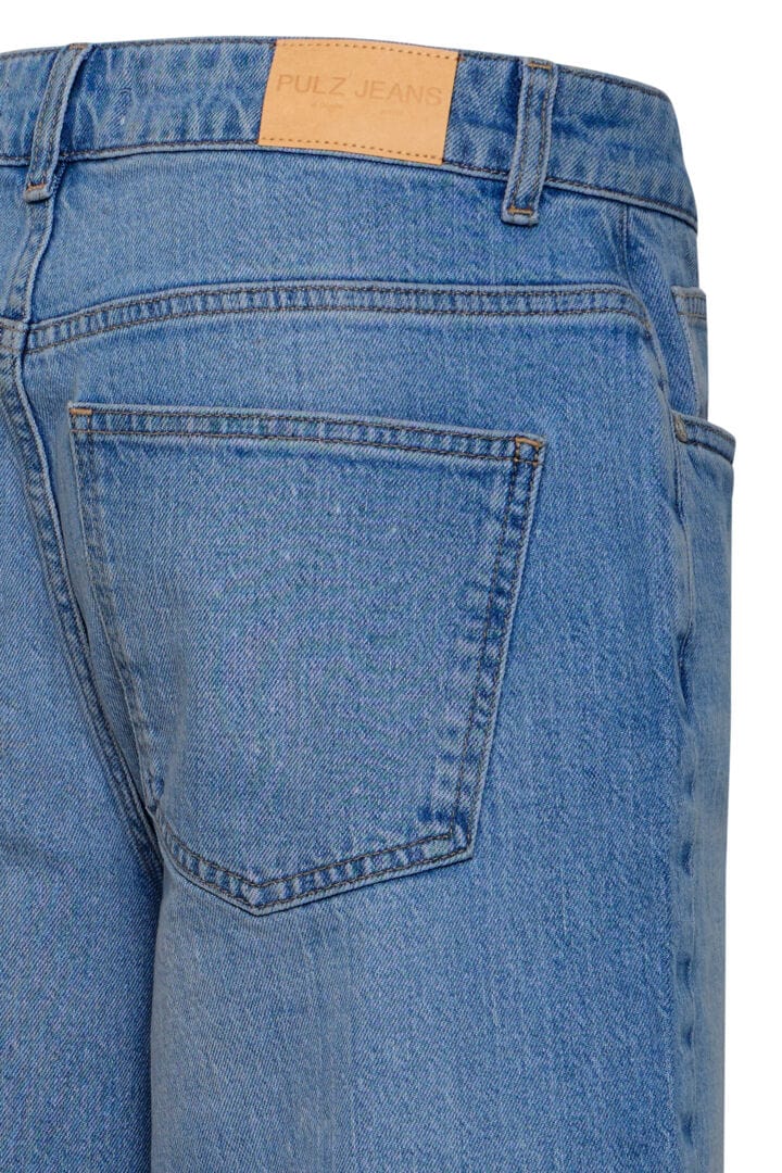 Pulz Brenda Shorts - Medium Blue Den