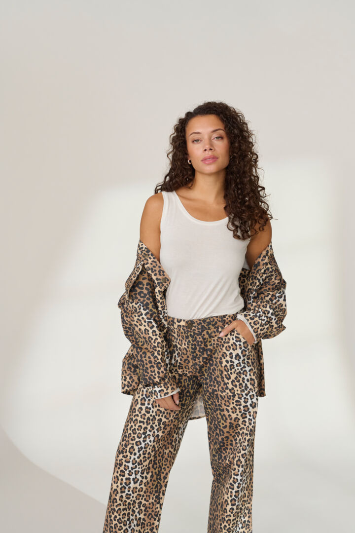 Culture Fenna Brita Pants - Leopard