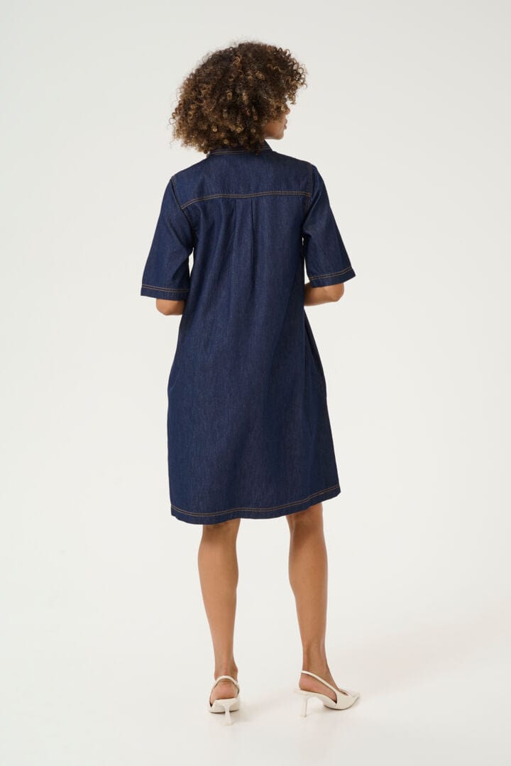 Culture Winnie Arpa Dress - Rinse Wash