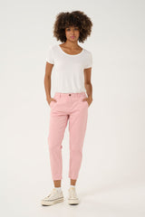 Cultue Brita Cropped Pants - Pale Mauve