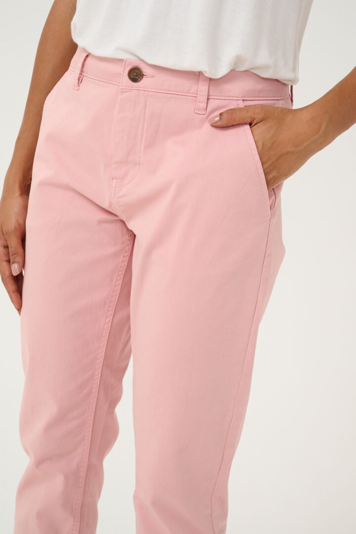 Cultue Brita Cropped Pants - Pale Mauve